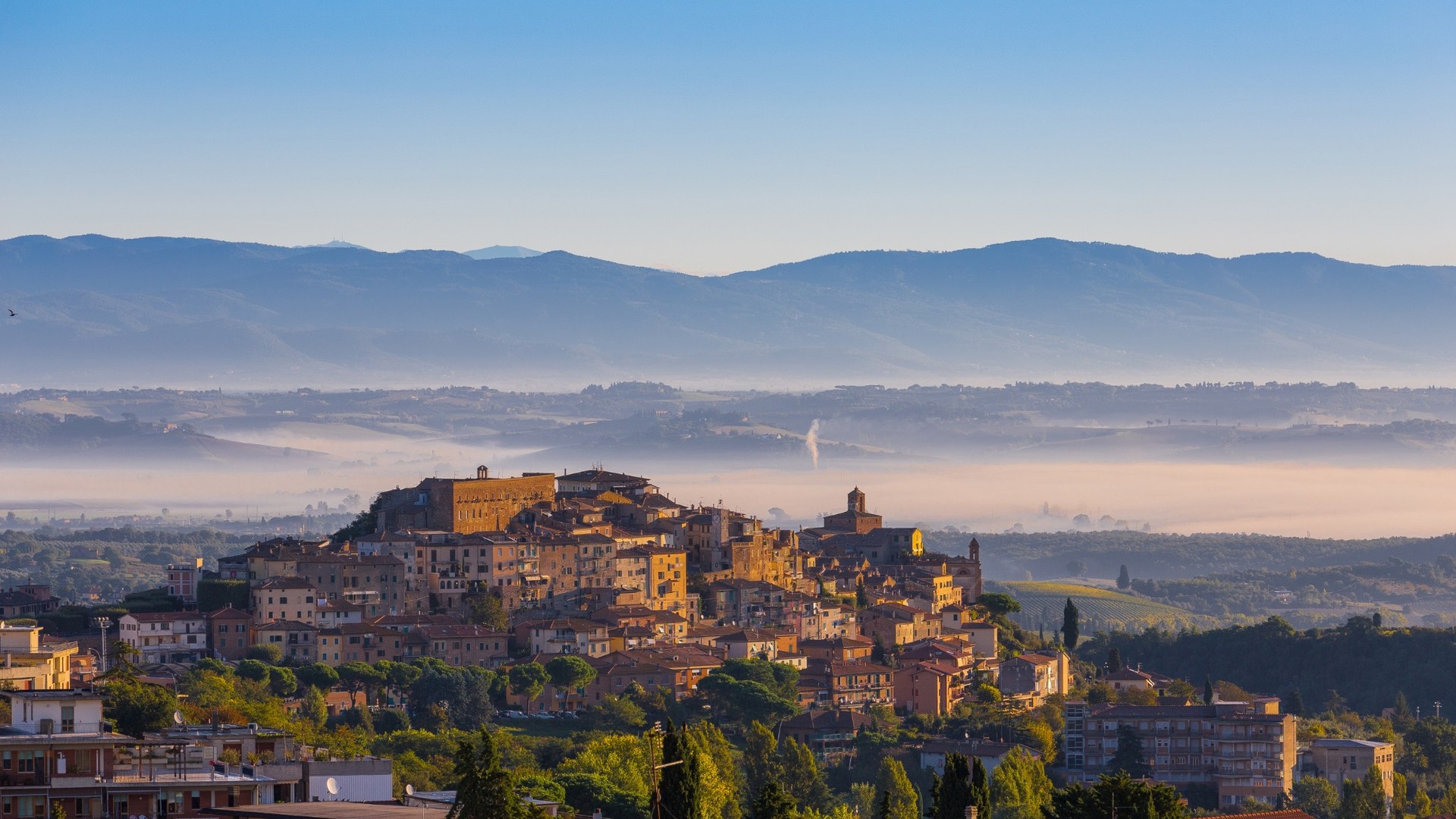 Paesaggio di Montalcino